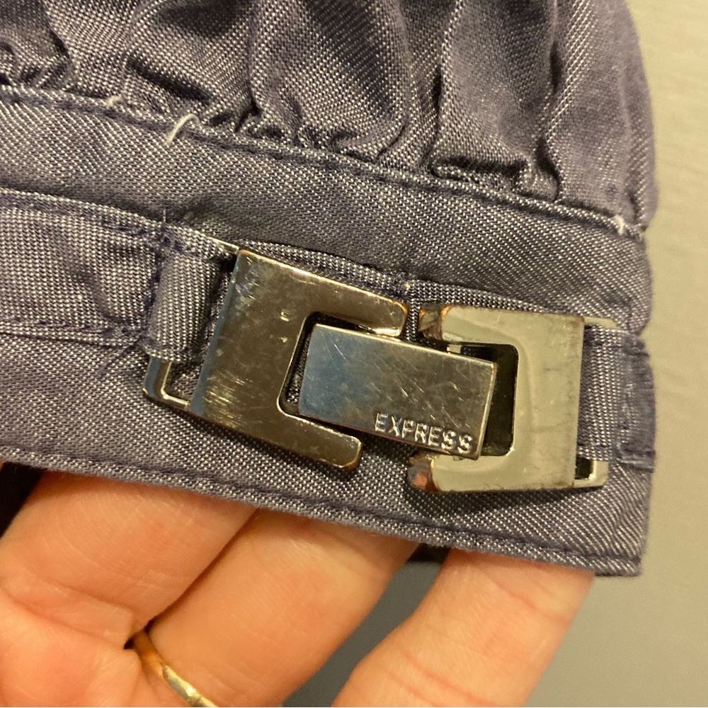 Express V-Neck Button Down - image 3